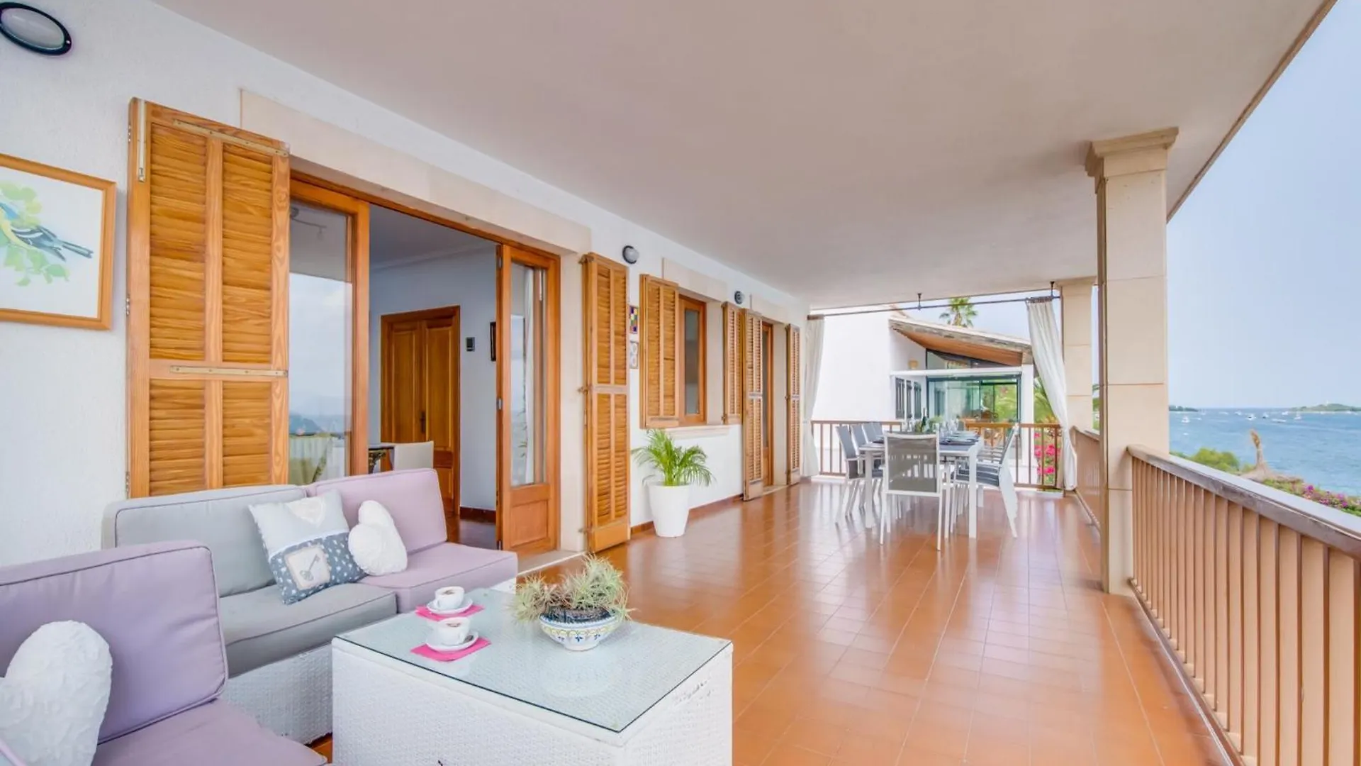 Seafront Villa In Alcudia